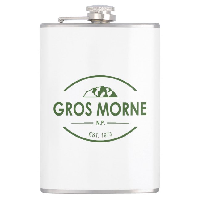 Gros Morne Nationalpark Flachmann (Vorderseite)