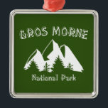 Gros Morne Nationalpark Ornament Aus Metall<br><div class="desc">Der Gros Morne Nationalpark in Kanada ist geprägt von einem Zusammenstoß von Kontinenten und Gletschern und ist eine alte Landschaft und ein UNESCO-Weltkulturerbe.</div>