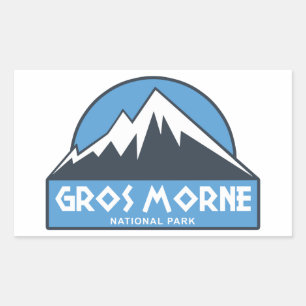 Gros Morne Nationalpark Rechteckiger Aufkleber