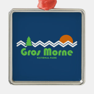 Gros Morne Nationalpark Retro Ornament Aus Metall