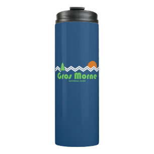 Gros Morne Nationalpark Retro Thermosbecher