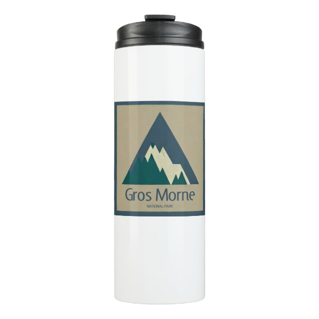 Gros Morne Nationalpark Rustic Thermosbecher (Vorderseite)
