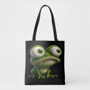 Grosäugiger Cartoon-Frosch