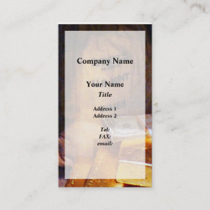 Groschen, Dollar und Gold Visitenkarte