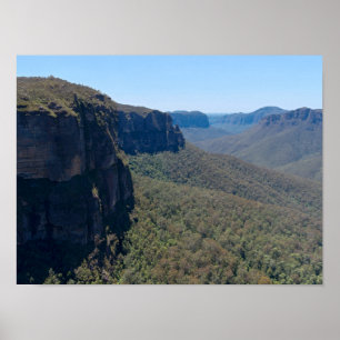 Grose Valley Landschaft bei Blackheath Poster