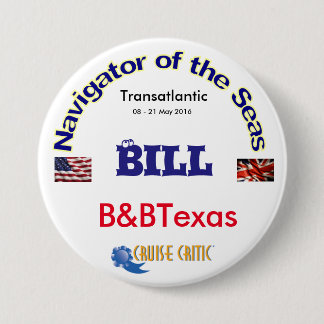 Groß, 3 Zoll-runder Knopf Button