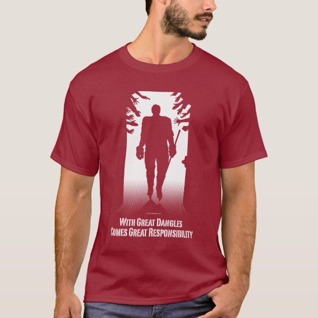 Groß baumelt (Hockey) T-Shirt (Vorderseite)