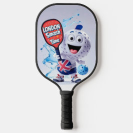 Groß Ben schlagen - Londoner Pickleball-Design Pickleball Schläger