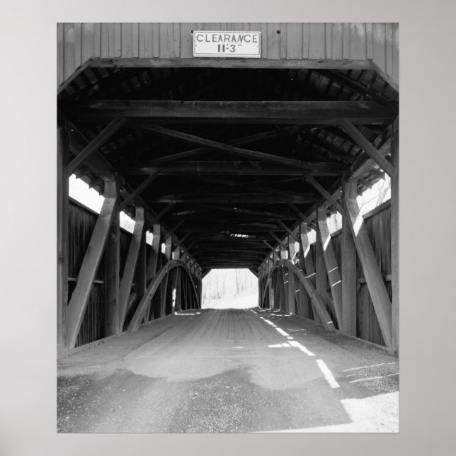 Gross Covered Bridge Poster (Vorne)