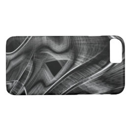 Groß gekrönt mit grauen Grooves im schwarzen Hinte Case-Mate iPhone Hülle