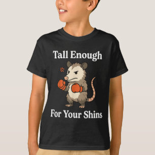 Groß genug für Ihre Schienbeine lustiger Boxbeutel T-Shirt