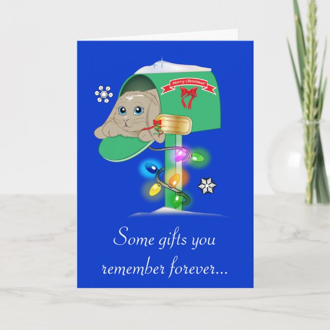 Groß - Großmutter Feiertagskarte (Vorderseite)