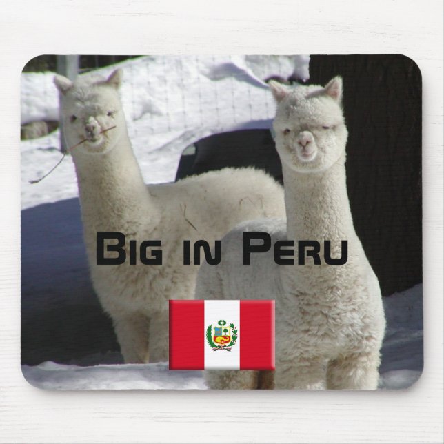 Groß in Peru Mousepad (Vorne)