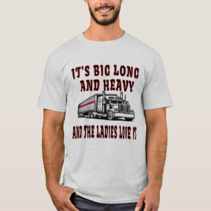 Groß Lang und Schwer T-Shirt