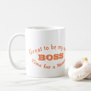Groß, meine eigene CHEF Zeit für einen Snooze zu Tasse