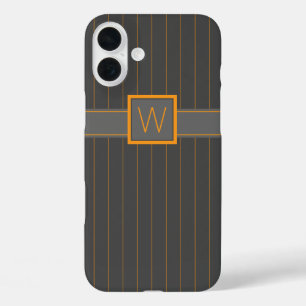 Groß mit Orange Pinstripes Case Mate