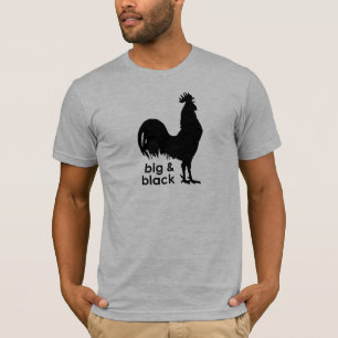 Groß und Schwarz T-Shirt