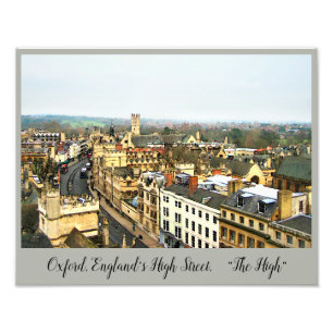 Großartig Oxford, England, High Street, The High # Fotodruck