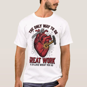 Großartige Arbeit Mitarbeiter Anerkennung Wachsen T-Shirt