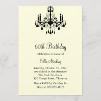 Großartige Ballsaal-Geburtstags-Einladung