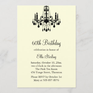 Großartige Ballsaal-Geburtstags-Einladung Einladung