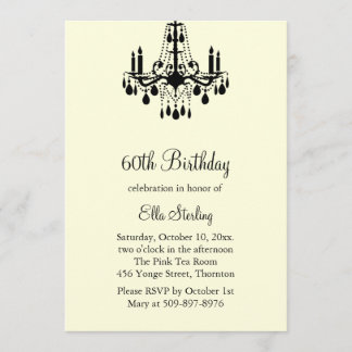 Großartige Ballsaal-Geburtstags-Einladung Einladung