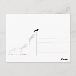 Großartige Dane-Grafik Postkarte