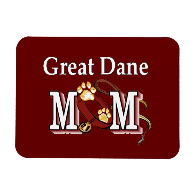 Großartige Dane-Mama-Geschenke Magnet (Horizontal)