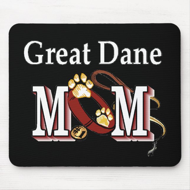 Großartige Dane-Mama-Geschenke Mousepad (Vorne)