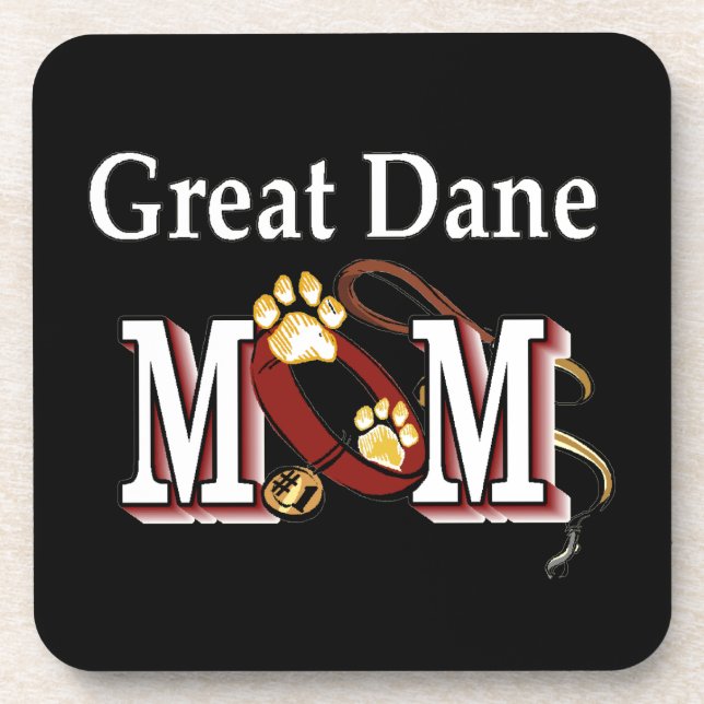 Großartige Dane-Mama-Geschenke Untersetzer (Vorderseite)