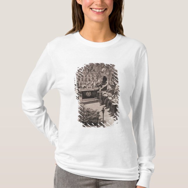 Großartige FreimaurerAnsammlung im königlichen T-Shirt (Vorderseite)