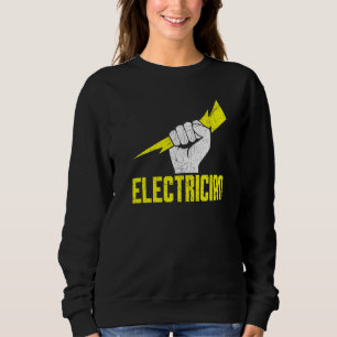 Großartige Idee Männer Elektriker Sweatshirt