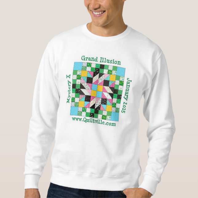Großartige Illusion, grundlegendes Sweatshirt (Vorderseite)
