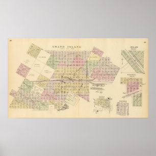 Großartige Insel, Nebraska Poster