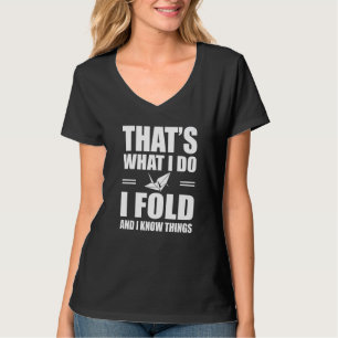 Großartige japanische Origami-Spruch-Papierkran-Ap T-Shirt