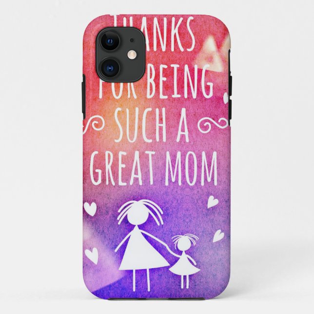 großartige Mutter Case-Mate iPhone Hülle (Rückseite)