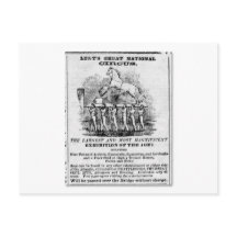 Großartige nationale Circus-Werbung für LentIns