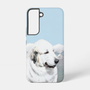 Großartige Pyrenäen-Malerei - Originale Hunde-Kuns Samsung Galaxy Hülle