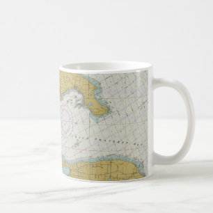 Großartige Querbucht-Michiganseediagramm-Tasse Tasse