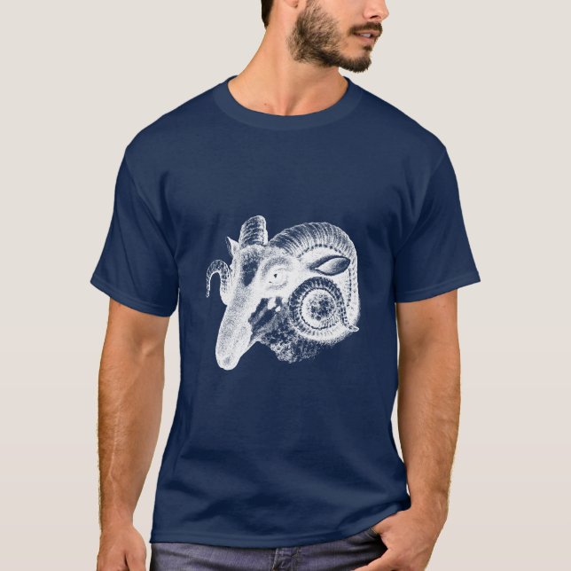 Großartige Ram Sheep T-Shirt (Vorderseite)