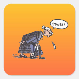 Großartige Spitzen! Große quadratische Aufkleber