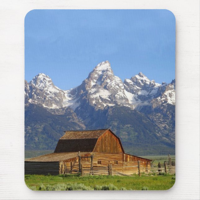 Großartige Teton Berge Mousepad (Vorne)