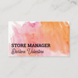 Großartige Visitenkarten Visitenkarte