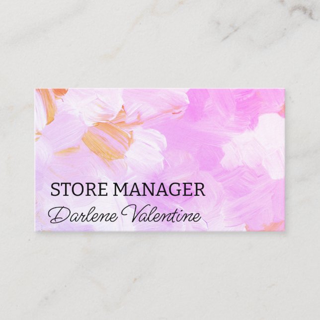 Großartige Visitenkarten Visitenkarte (Vorderseite)