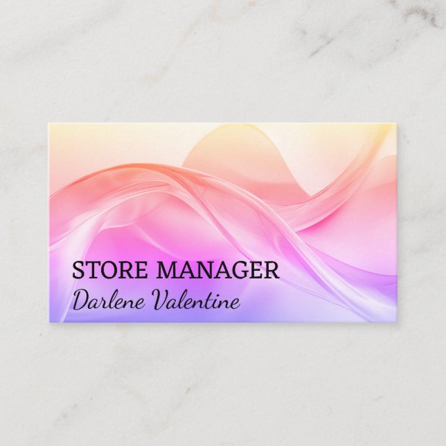 Großartige Visitenkarten Visitenkarte (Vorderseite)