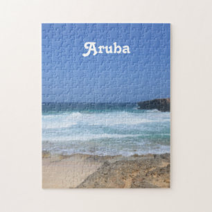 Großartige Wellen in Aruba Puzzle