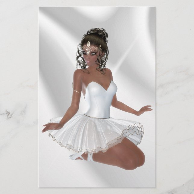 Großartiger Afrikaner Ballerina (Vorderseite)