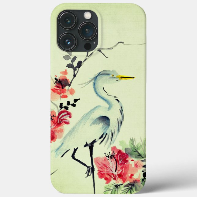 Großartiger asiatischer Kran-Vogel Case-Mate iPhon iPhone Hülle (Rückseite)
