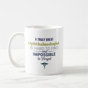 Großartiger Augenarzt personalisiertes Namensgesch Kaffeetasse