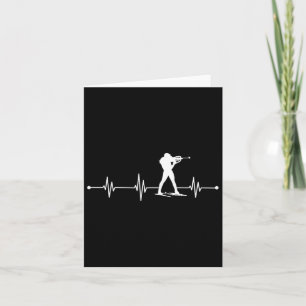 Großartiger Biathlon Design Langlauf Karte
